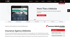 Desktop Screenshot of insurancewebsitebuilder.com