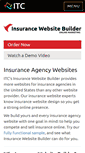 Mobile Screenshot of insurancewebsitebuilder.com